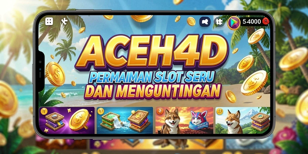 Tangkapan layar gameplay ACEH4D menampilkan serunya bermain slot.