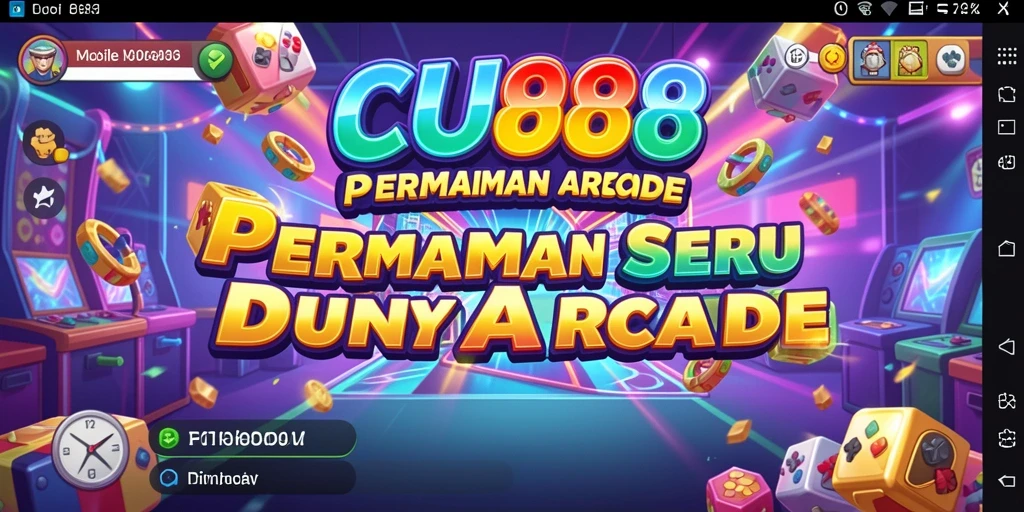Tampilan gameplay menarik CU888 dengan aksi seru dan level menantang.