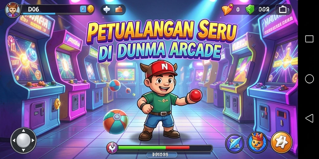 Screenshot utama D06 menampilkan gameplay seru dan tantangan menarik.