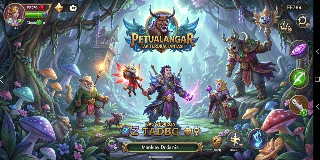 Tampilan gameplay EE789 yang menampilkan petualangan mendebarkan.