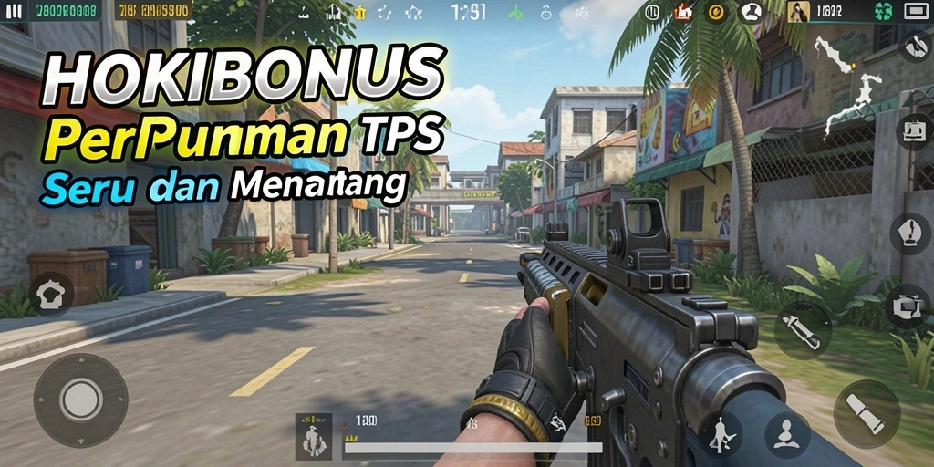 Gameplay seru HOKIBONUS dengan aksi tembak-menembak yang mendebarkan.