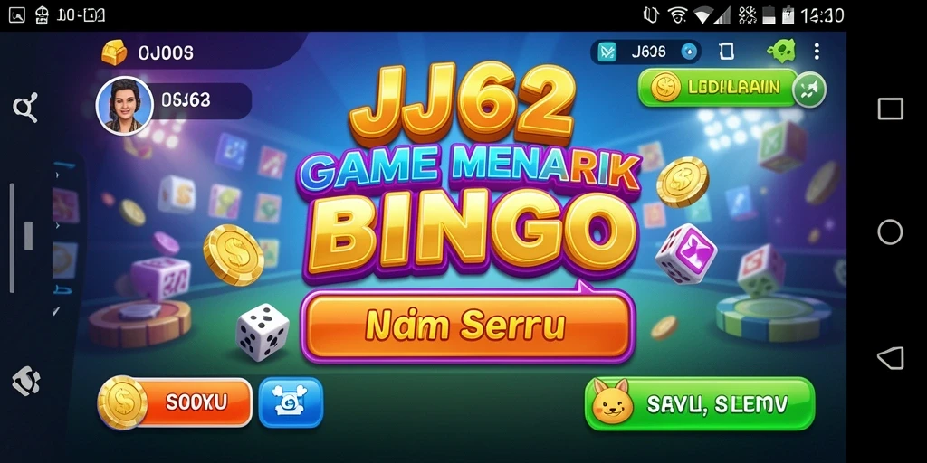 Gameplay Bingo di JJ62 yang menarik dan interaktif.
