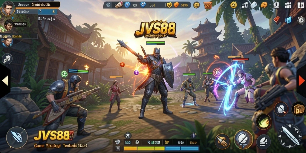 Tampilan mengesankan dari gameplay JVS88 yang penuh taktik.