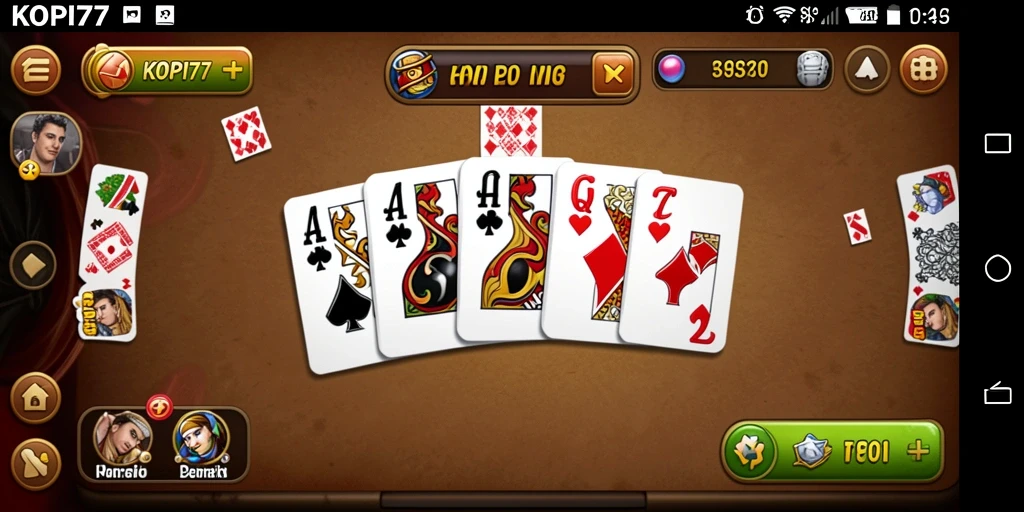 Tampilan gameplay KOPI77 yang mengasyikkan dan dinamis.