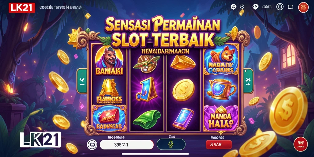 Gameplay Slot LK21 yang menarik dengan fitur bonus melimpah.