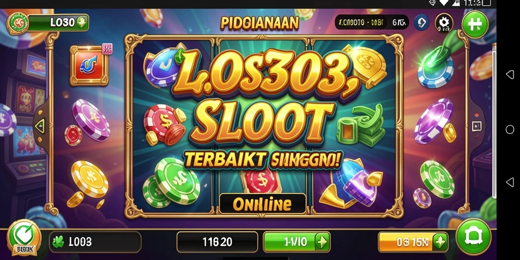 Screenshot menunjukkan gameplay mendebarkan dari LOS303 Slot.