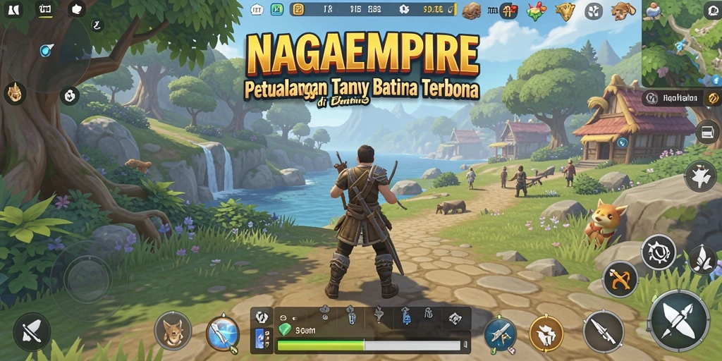 Gameplay seru dengan eksplorasi dunia terbuka yang luas.