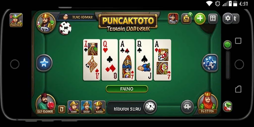 Tampilan menarik dari gameplay seru di PUNCAKTOTO.