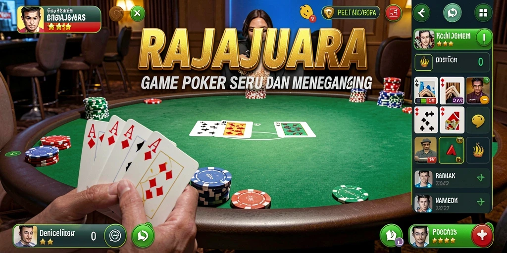 Tampilan menarik dari gameplay RAJAJUARA yang seru.