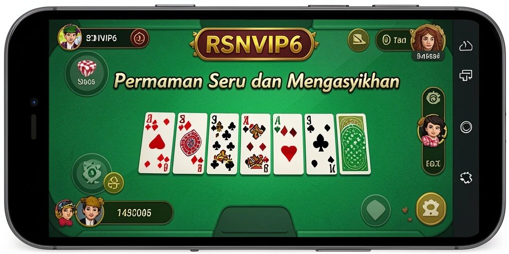 Tampilan gameplay RSNVIP6 yang seru dan mendebarkan.