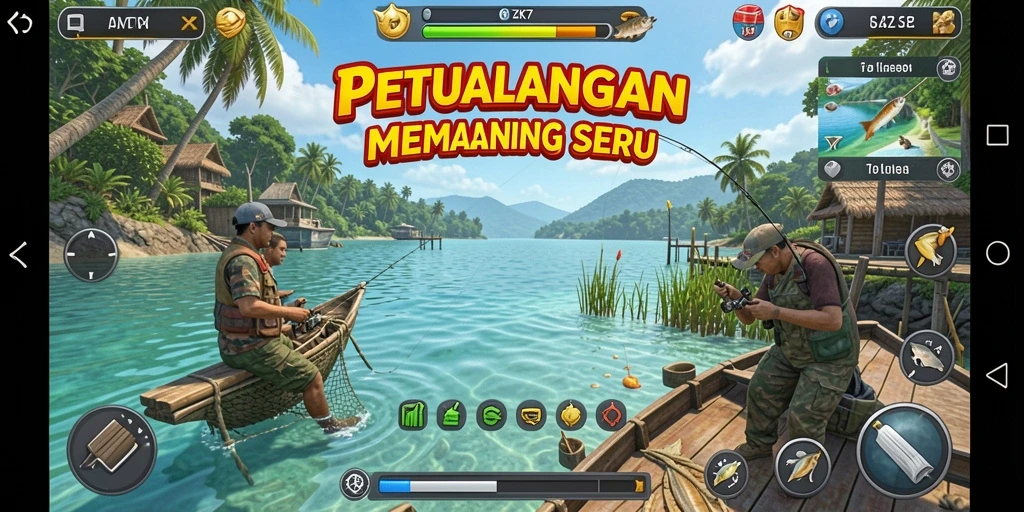 Tangkapan besar di ZK7 dengan grafis menakjubkan.
